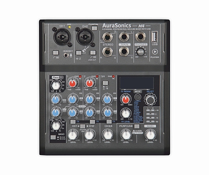 AuraSonics K4 компактный микшерный пульт в Великих Луках