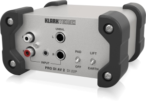 Klark Teknik DI 22P пассивный стерео директ-бокс в Великих Луках