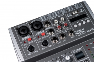 SVS Audiotechnik mixers AM-4 DSP Аналоговый микшерный пульт, 4-канала в Великих Луках